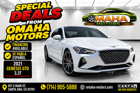 2021 Genesis G70 3.3T