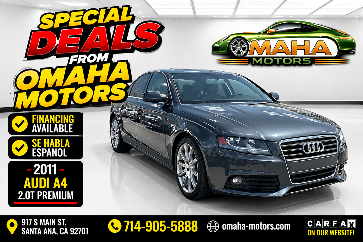 2011 Audi A4 2.0T Premium