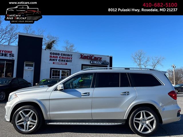 Silver 2016 Mercedes-Benz GL-Class GL 550 SUV / Crossover All-Wheel Drive Automatic