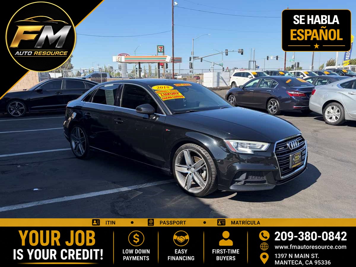 2018 Audi A3 Sedan Premium Plus