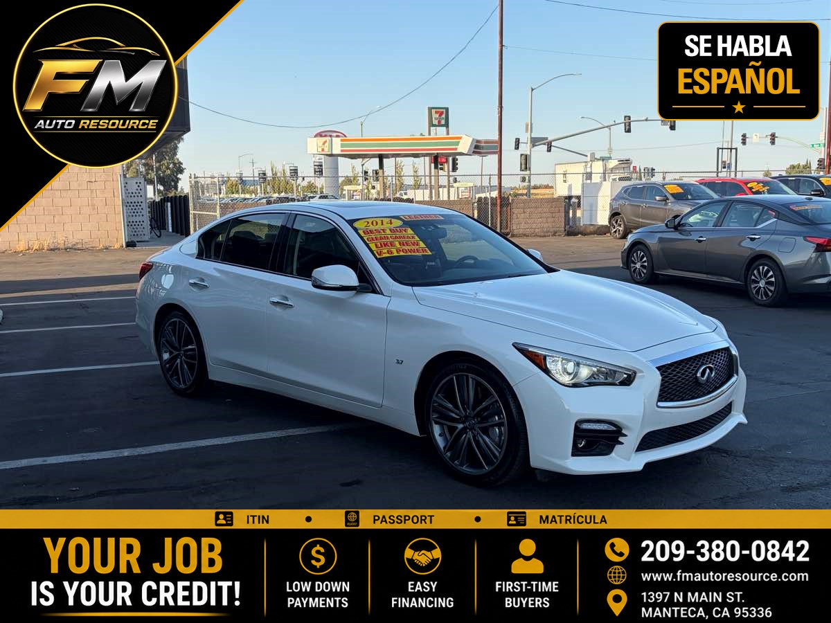 2014 INFINITI Q50 Sport 3.7 V6 Unicorn Rare Find!