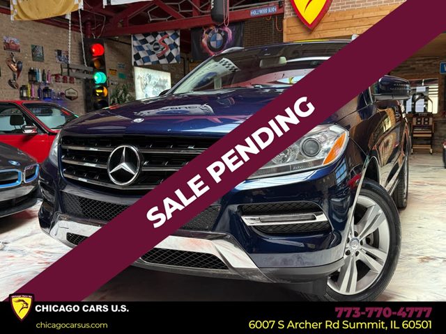 Lunar Blue Metallic 2014 Mercedes-Benz M-Class SUV / Crossover All-Wheel Drive Automatic