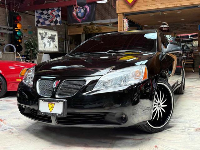 Black 2007 Pontiac G6 GT Sedan Front-Wheel Drive Automatic
