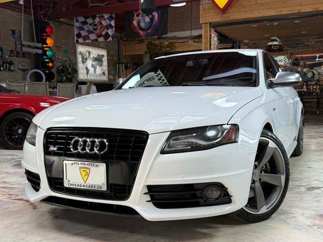 Ibis White 2011 Audi S4 3.0T quattro Premium Plus Sedan AWD Sedan All-Wheel Drive Manual