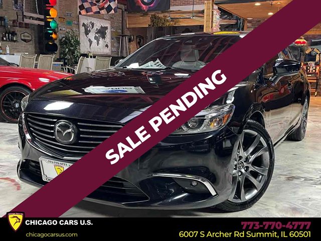 Jet Black Mica 2017 Mazda MAZDA6 Sedan Front-Wheel Drive Automatic