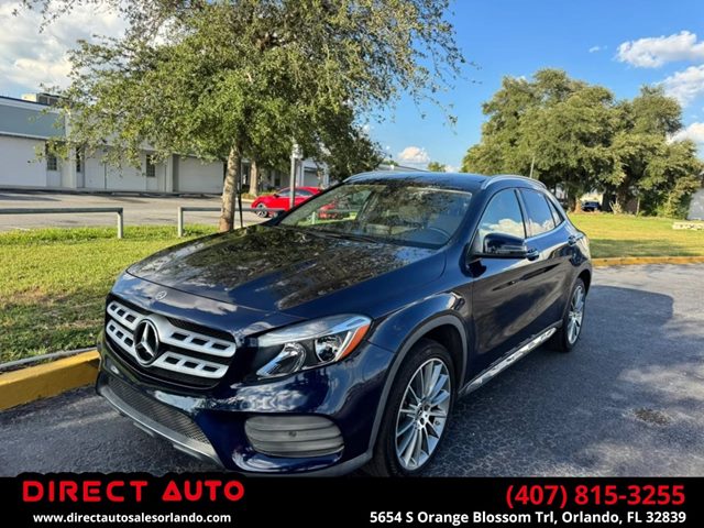 Lunar Blue Metallic 2018 Mercedes-Benz GLA SUV / Crossover Front-Wheel Drive Automatic