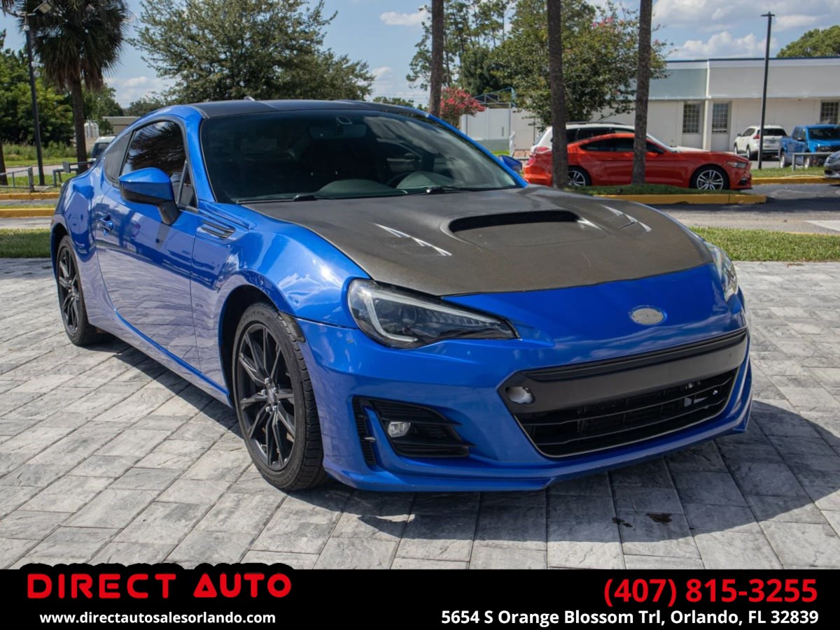 WR Blue Pearl 2018 Subaru BRZ Coupe Rear-Wheel Drive Automatic