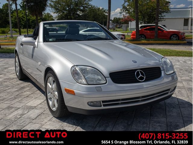 Gray 1998 Mercedes-Benz SLK Convertible Rear-Wheel Drive Automatic