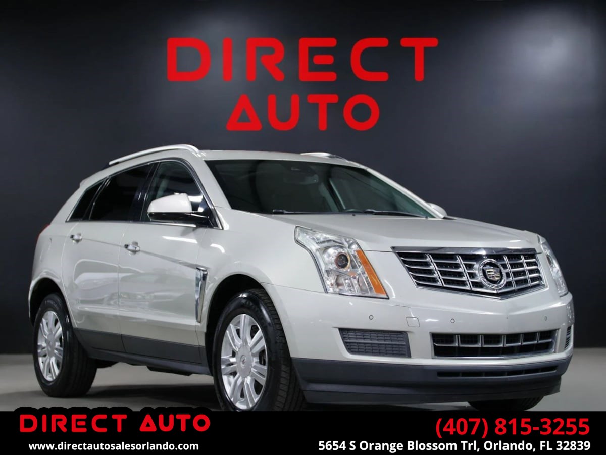 Silver Coast Metallic 2014 Cadillac SRX SUV / Crossover Front-Wheel Drive Automatic