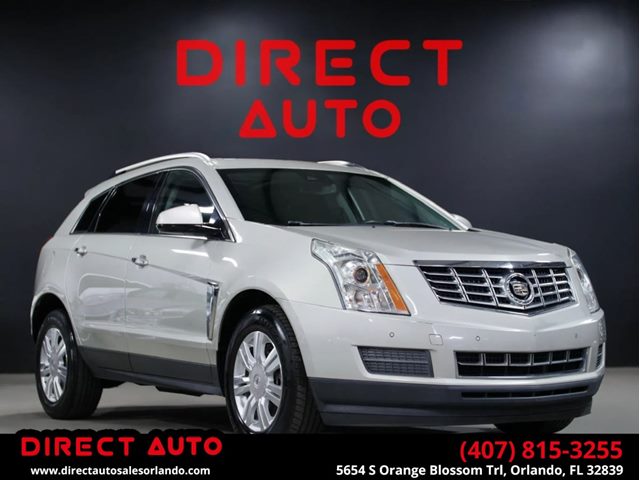 Silver Coast Metallic 2014 Cadillac SRX SUV / Crossover Front-Wheel Drive Automatic