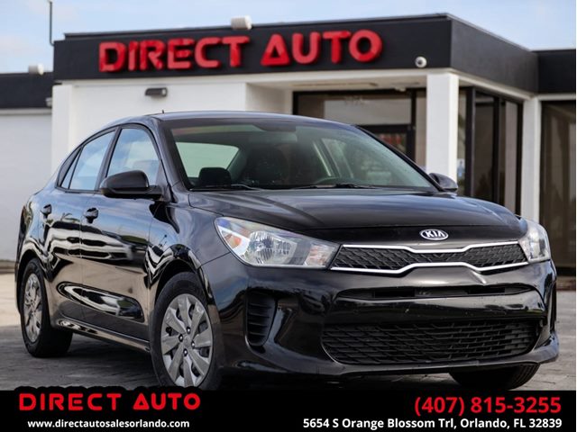 Aurora Black 2020 Kia Rio Sedan Front-Wheel Drive Automatic