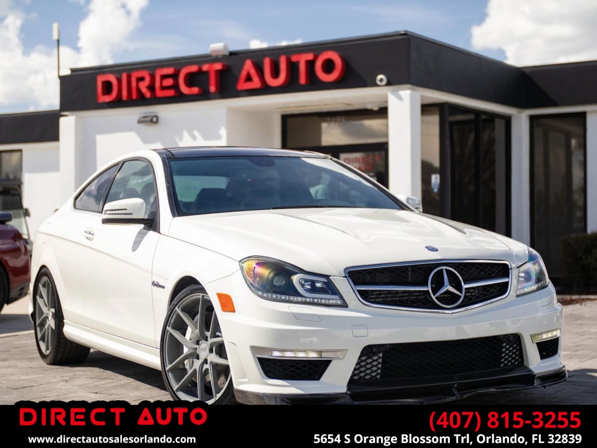 2012 Mercedes-Benz C 63 AMG Coupe