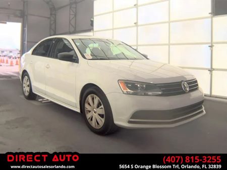 2015 Volkswagen Jetta Sedan 2.0L S
