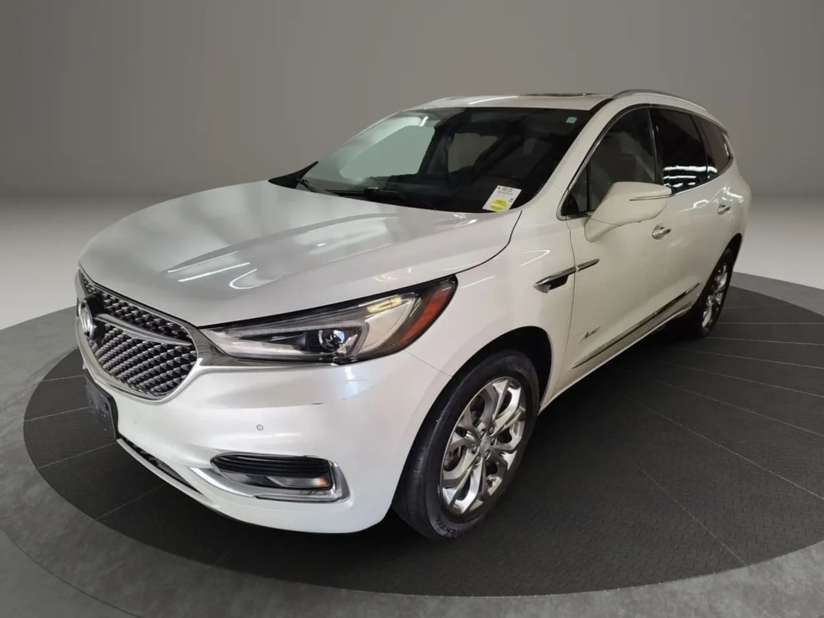 White Frost Tricoat 2021 Buick Enclave SUV / Crossover Four-Wheel Drive Automatic