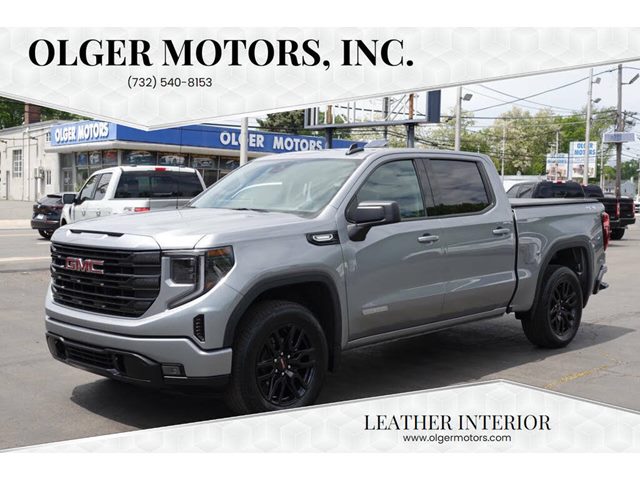 Sterling Metallic 2024 GMC Sierra 1500 Elevation Standard Crew Cab 4WD Pickup Truck Four-Wheel Drive 8-Speed Automatic