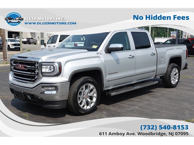 Quicksilver Metallic 2017 GMC Sierra 1500 Pickup Truck Four-Wheel Drive Automatic