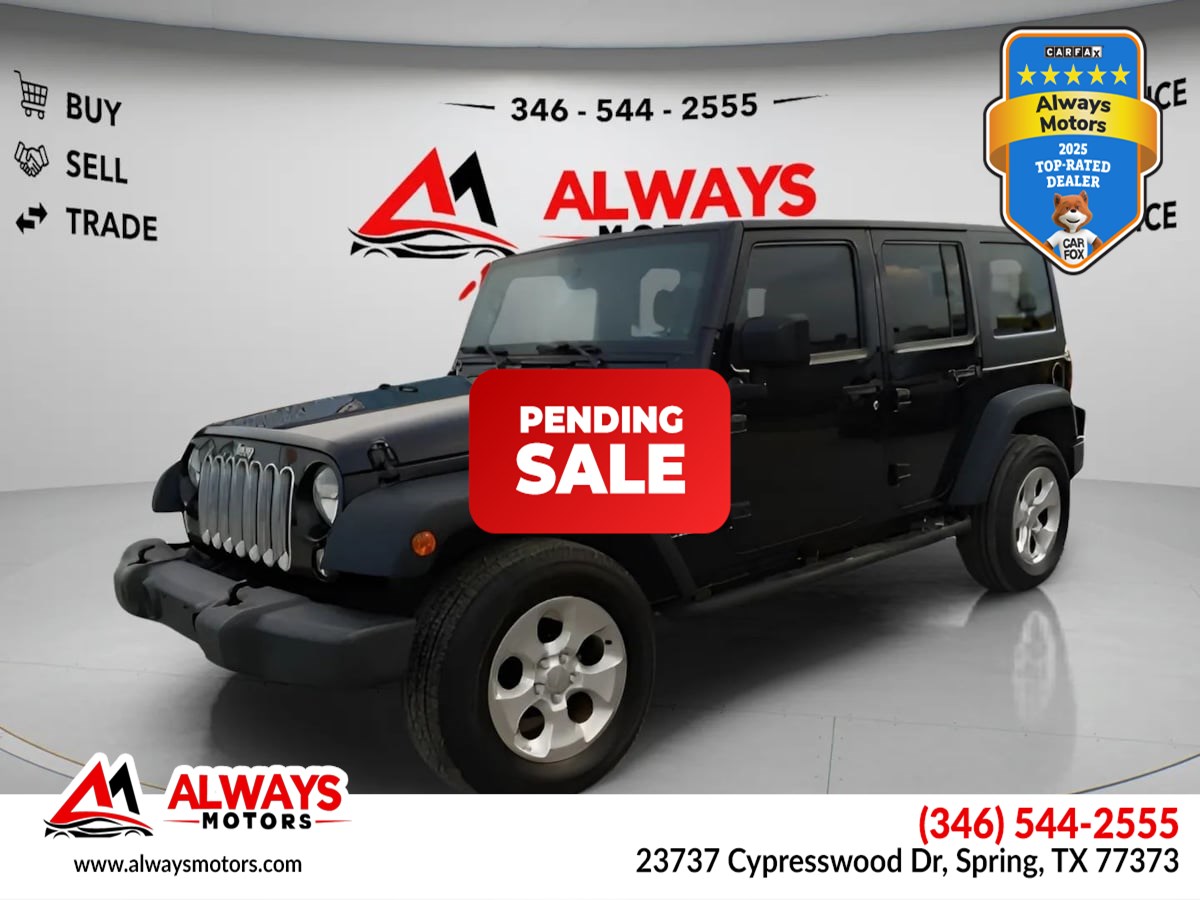 Sold 2015 Jeep Wrangler Unlimited Sport