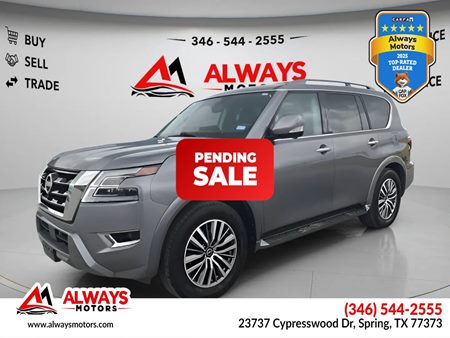 Sold 2021 Nissan Armada SL