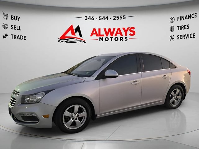 Silver Ice Metallic 2015 Chevrolet Cruze Sedan Front-Wheel Drive Automatic