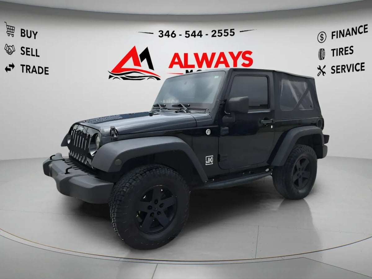 Sold 2008 Jeep Wrangler X