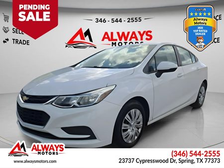 Sold 2017 Chevrolet Cruze LS