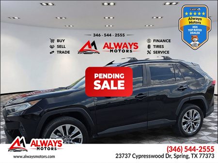 Sold 2021 Toyota RAV4 XLE Premium