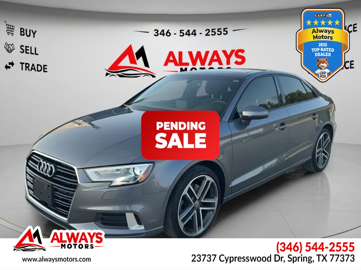 Sold 2018 Audi A3 Sedan Premium