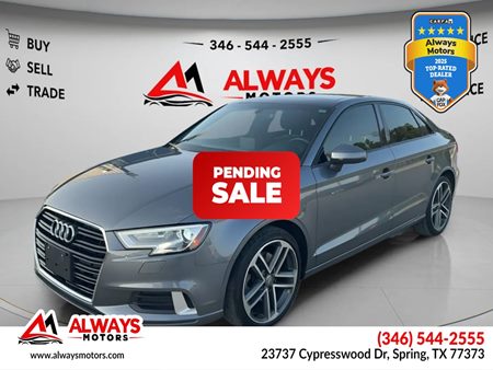 Sold 2018 Audi A3 Sedan Premium
