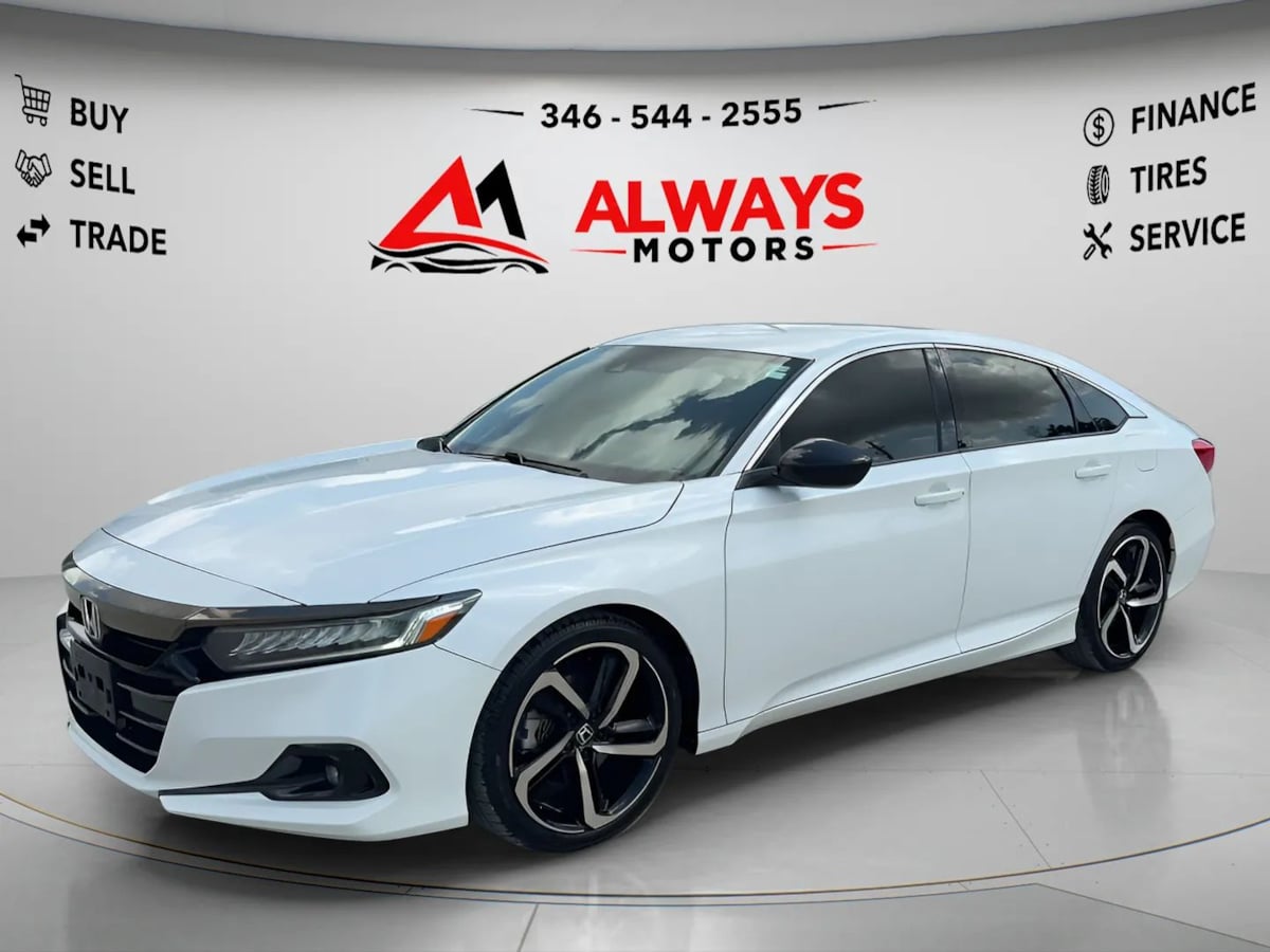 Sold 2021 Honda Accord Sedan Sport