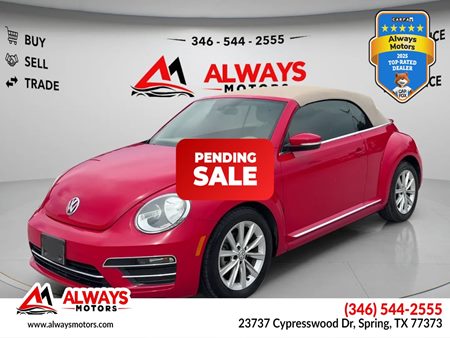 Sold 2019 Volkswagen Beetle Convertible SE