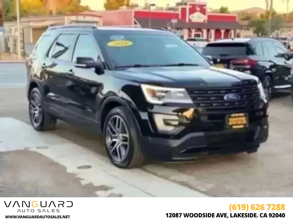 Shadow Black 2016 Ford Explorer SUV / Crossover All-Wheel Drive Automatic