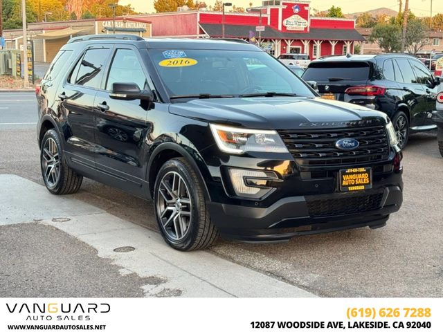 Shadow Black 2016 Ford Explorer SUV / Crossover All-Wheel Drive Automatic