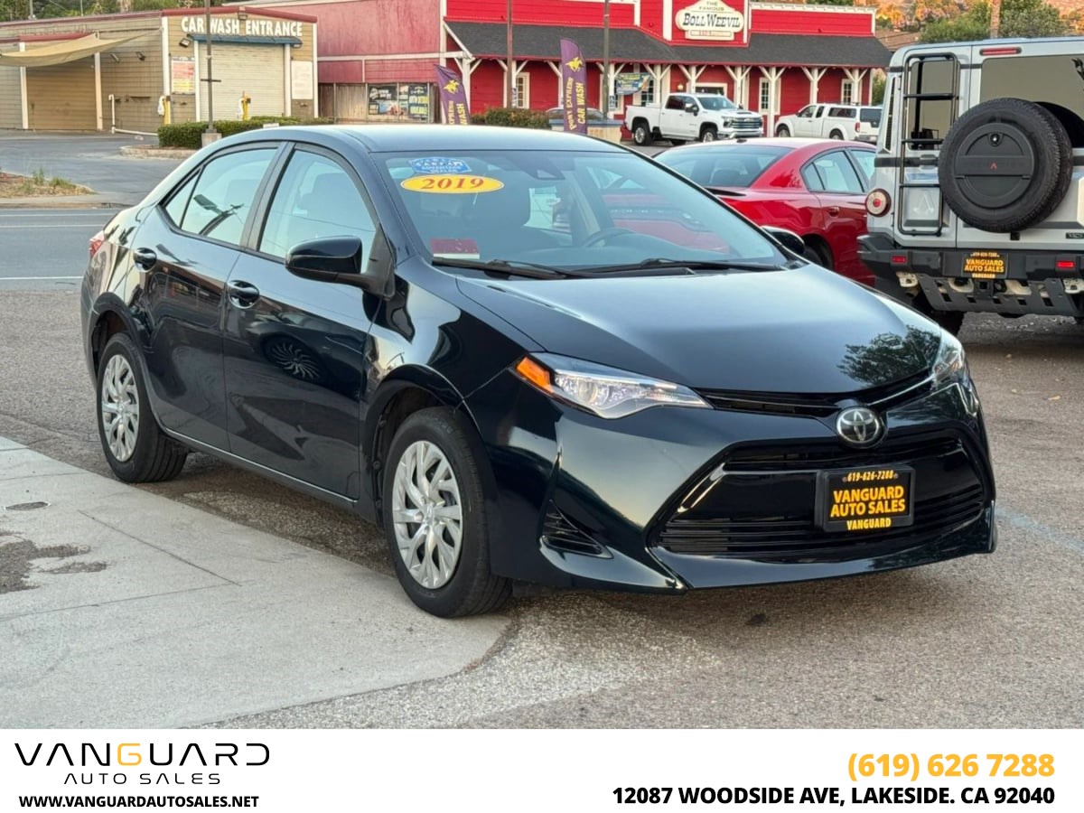 2019 Toyota Corolla L/LE/SE/XLE/XSE