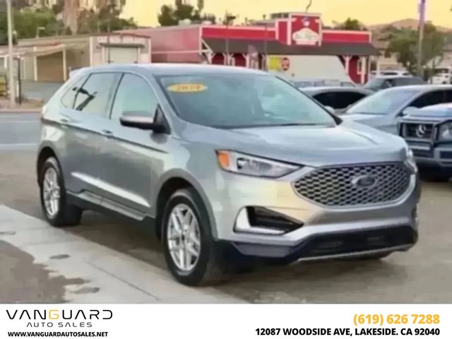 Iconic Silver Metallic 2024 Ford Edge SUV / Crossover All-Wheel Drive Automatic