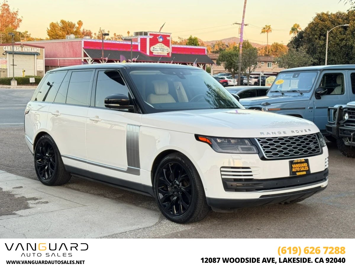  2019 Land Rover Range Rover V8 Supercharged 4WD   