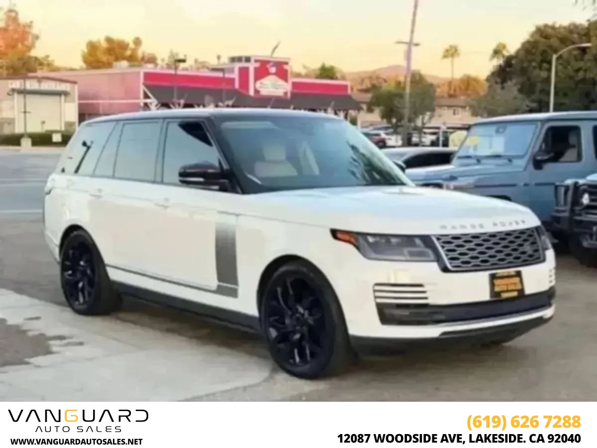  2019 Land Rover Range Rover V8 Supercharged 4WD   