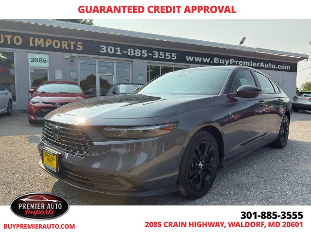 Meteorite Gray Metallic 2025 Honda Accord Sedan Front-Wheel Drive Automatic