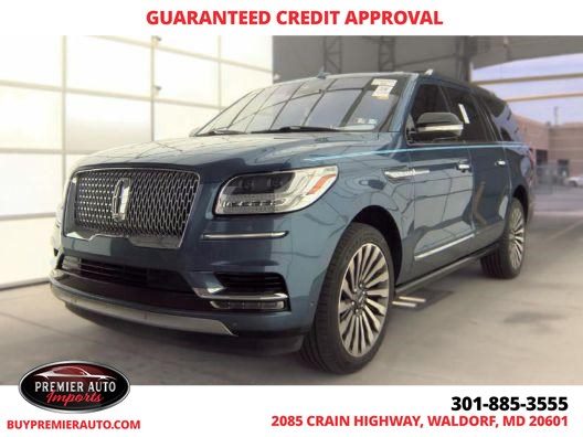 Blue Diamond Metallic 2019 Lincoln Navigator SUV / Crossover Four-Wheel Drive Automatic