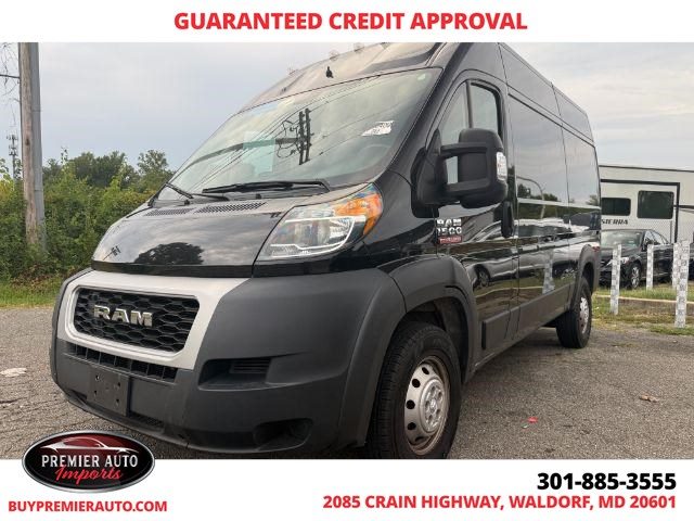 Black Clearcoat 2020 RAM ProMaster Van Front-Wheel Drive Automatic