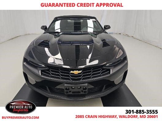 Black 2023 Chevrolet Camaro Convertible Rear-Wheel Drive Automatic