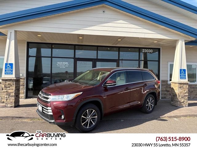 Ooh La La Rouge Mica 2017 Toyota Highlander SUV / Crossover All-Wheel Drive Automatic