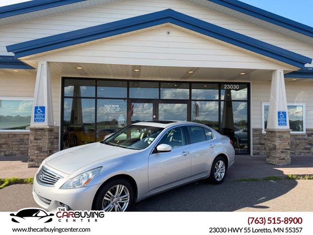 Gray (Liquid Platinum) 2013 INFINITI G37 Sedan All-Wheel Drive 7-Speed Automatic