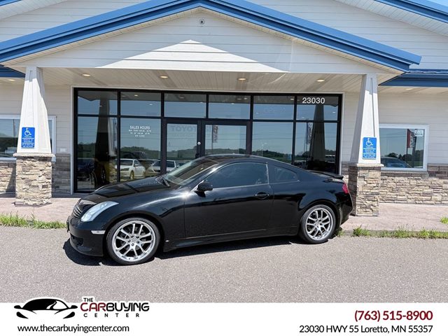 Black Obsidian 2006 INFINITI G35 Coupe Rear-Wheel Drive Automatic