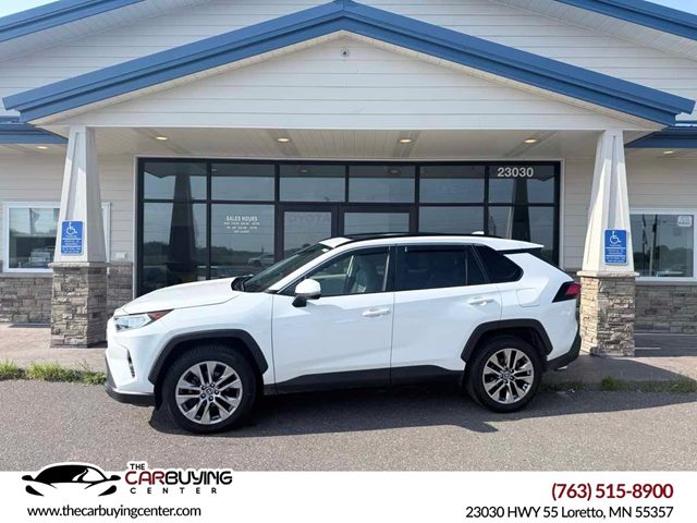 Super White 2020 Toyota RAV4 SUV / Crossover All-Wheel Drive Automatic