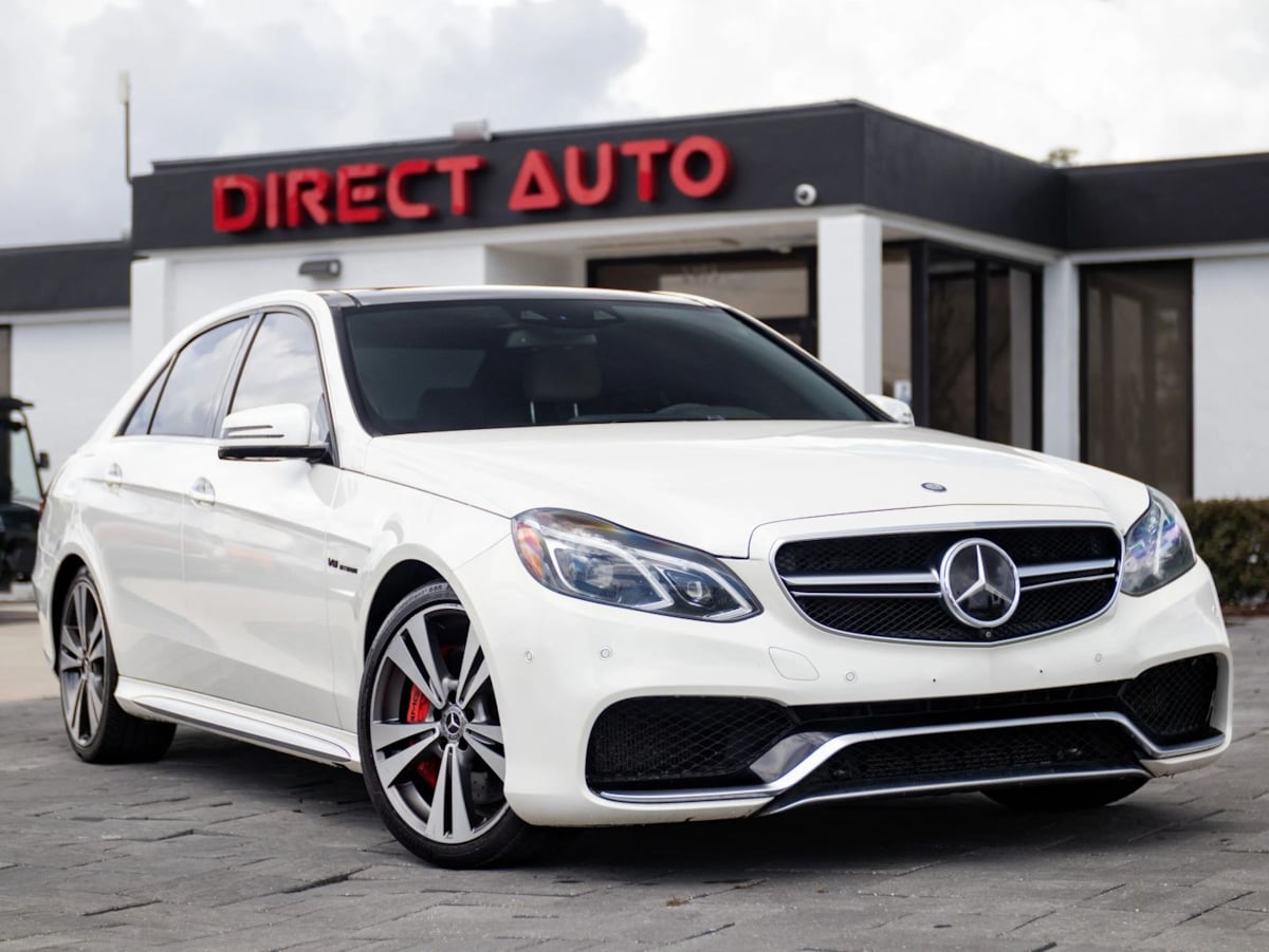 2014 Mercedes-Benz E 63 AMG S-Model Sedan 4MATIC