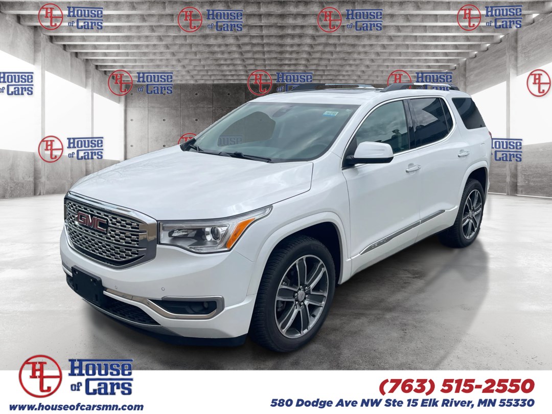 White Frost Tricoat 2017 GMC Acadia SUV / Crossover Four-Wheel Drive Automatic