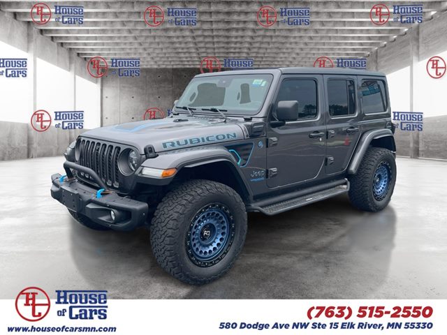 Gray (Granite Crystal Metallic Clearcoat) 2021 Jeep Wrangler 4xe SUV / Crossover Four-Wheel Drive Automatic