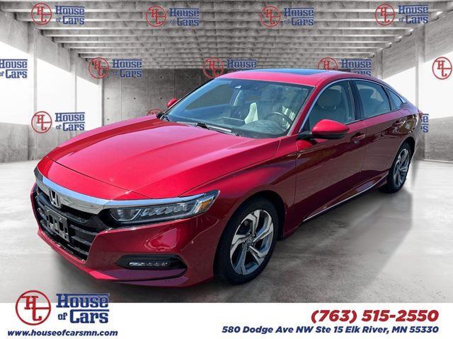 Radiant Red Metallic 2018 Honda Accord Sedan Front-Wheel Drive Automatic
