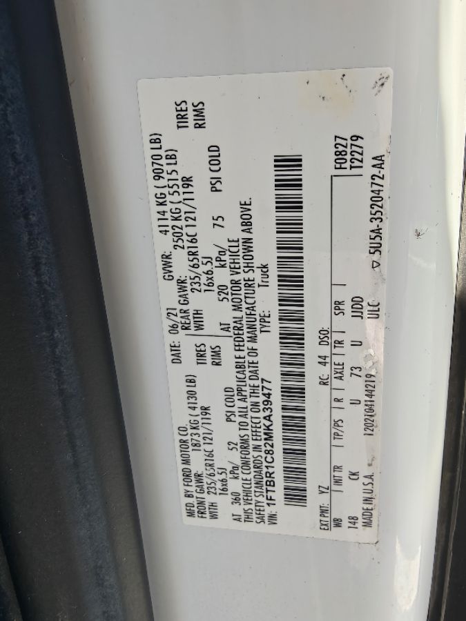 Photo 35 of this Ford Transit Cargo Van