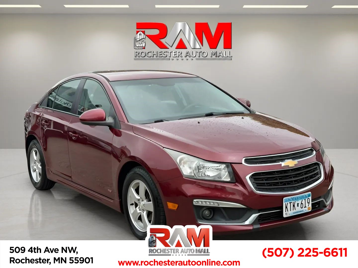  2016 Chevrolet Cruze Limited 1LT FWD   